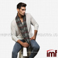 Fringe Kashmir Tartan Plaid Scarf